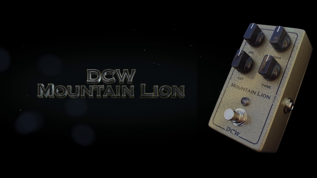 DCW Pedals Mountain Lion Overdrive