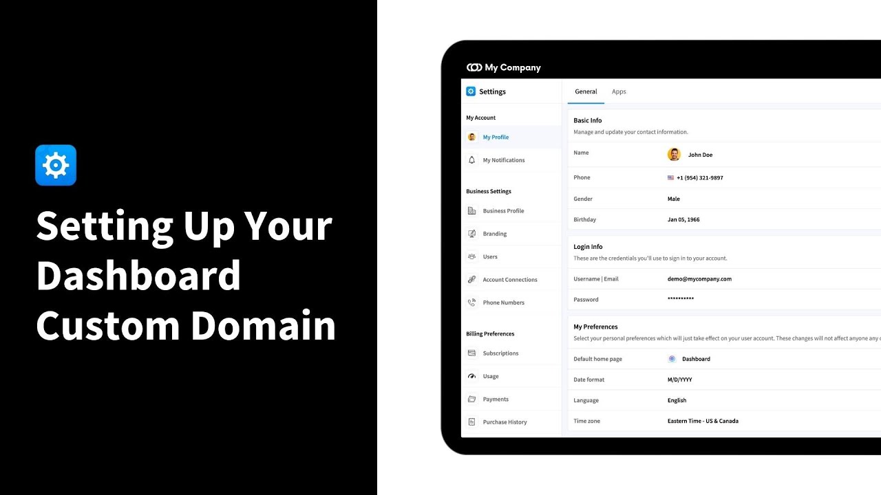 Setting Up Your Dashboard Custom Domain Name