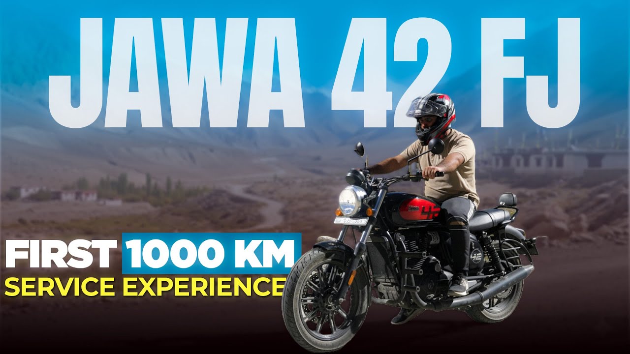 Jawa 42 FJ First Service & 1000 KM Review | Mileage, Pros & Cons 🔥