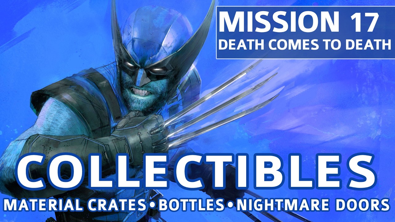 Marvel's Wolverine &mdash; Миссия 17: Смерть приходит ко всем &mdash; Все места для сбора коллекционных предм...