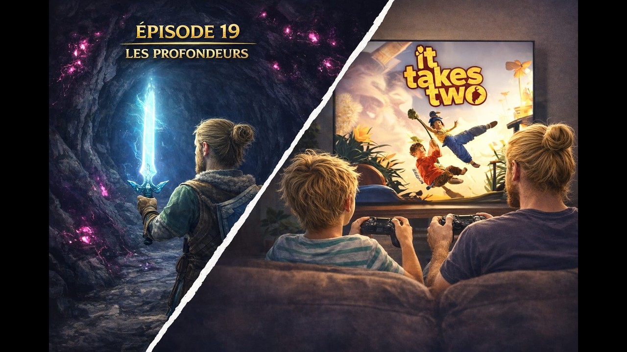 [ARC ZELDA TOTK] ⚔️ Épisode 19 – Les profondeurs + bonus It Takes Two en famille