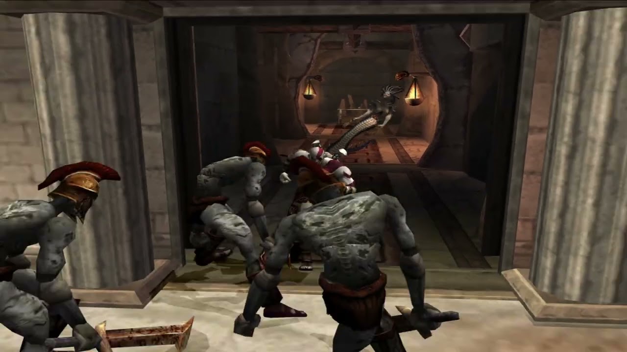 God of War 1 Blade of Artemis Pain run part 6