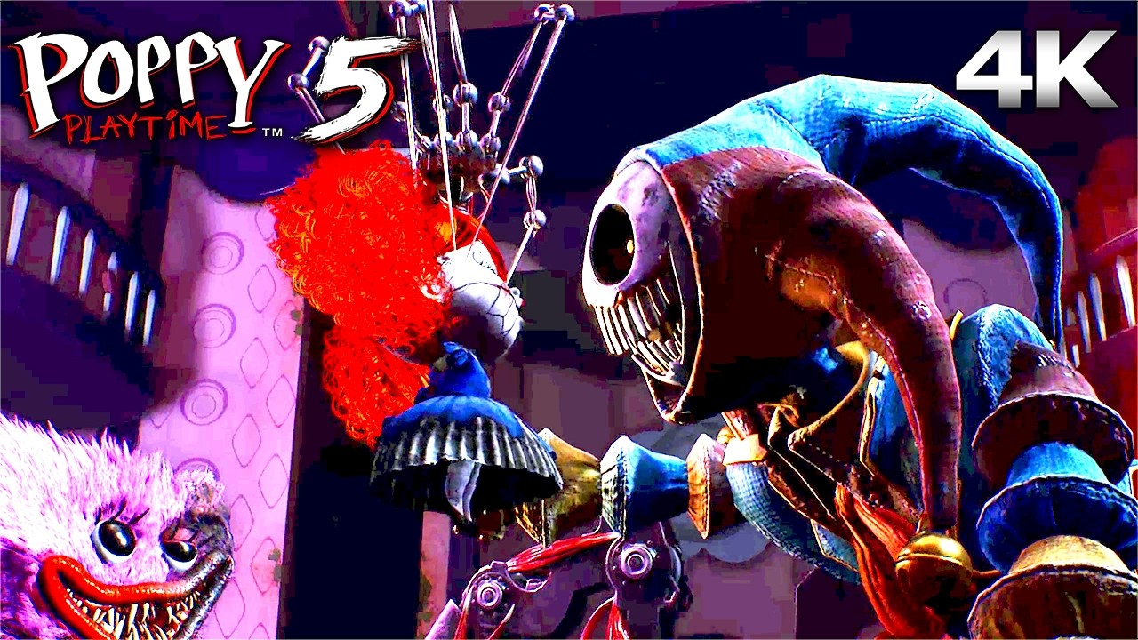POPPY PLAYTIME  CHAPTER 5 &ndash; All The Prototype Scenes 4K 60FPS Ultra HD