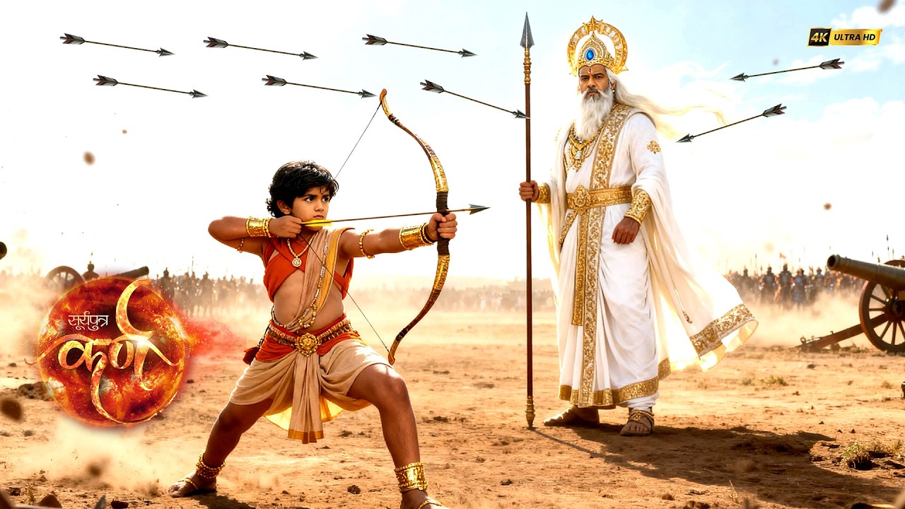 जब कर्ण ने भीष्म पितामह पर करी तीरों की वर्षा | Suryaputra Karn Maha Episode | Latest Episodes