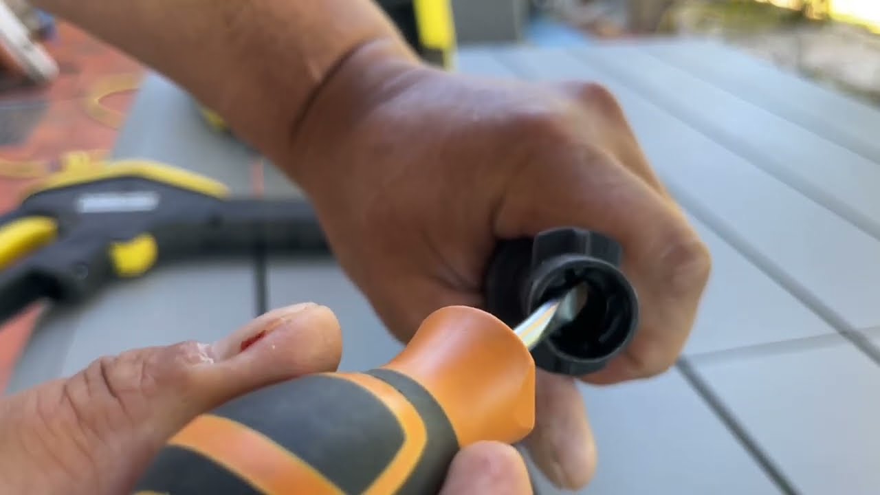 Fuite Lance @Kärcher France problème ne k7 k5 #karcher se connecte k4 Smart Control panne poignée