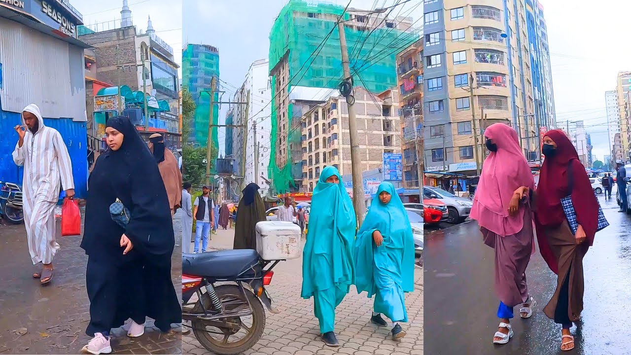 See how new buildings are popping up in Eastleigh Nairobi .Real investment happening here [4k walk]