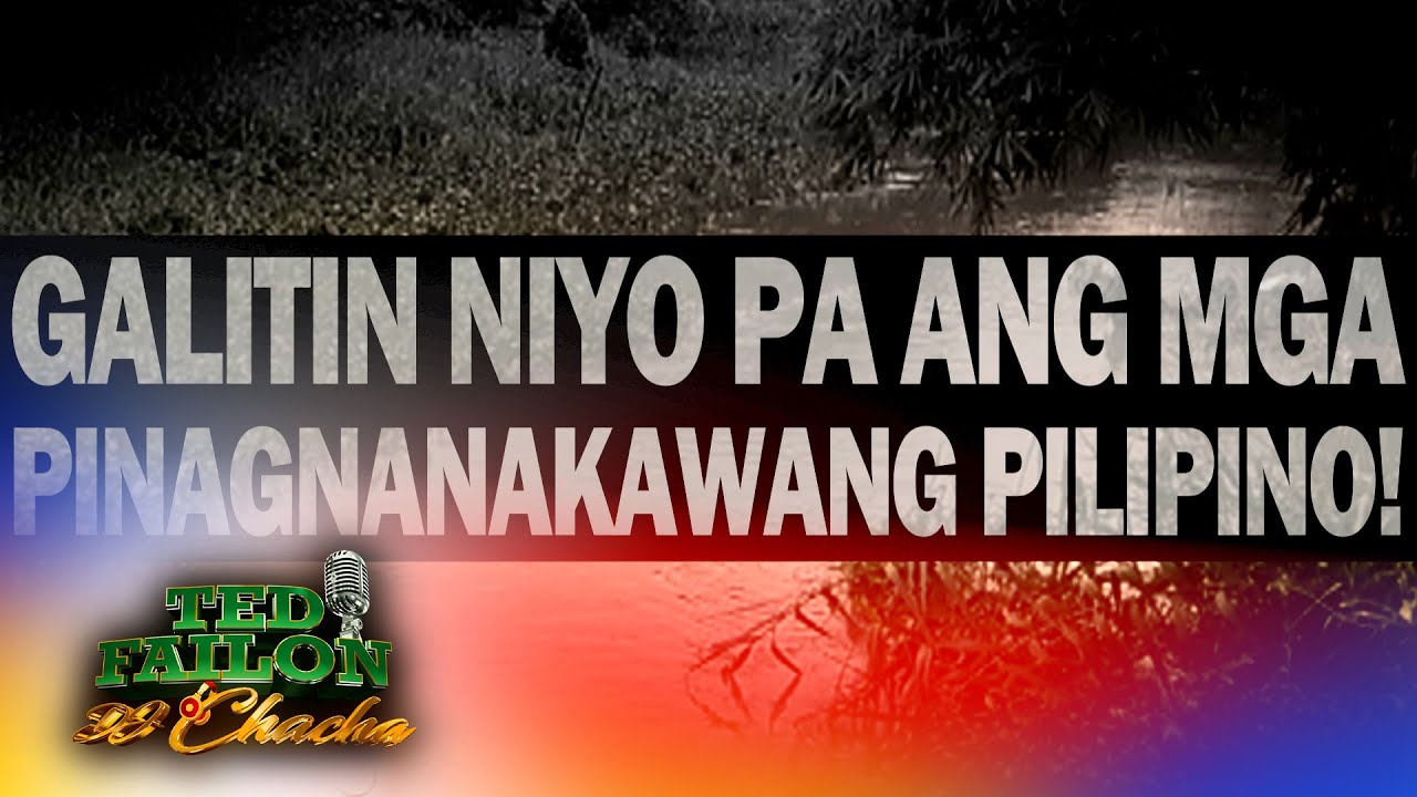Think About It by Ted Failon - Galitin niyo pa ang mga pinagnanakawang Pilipino!