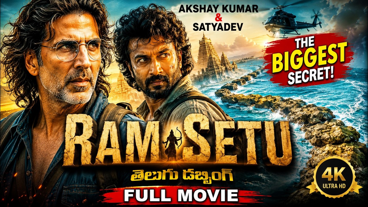 Ram Setu Telugu Dubbed Movie | Satyadev & Akshay Kumar | Action Adventure Thriller | Telugu Movie