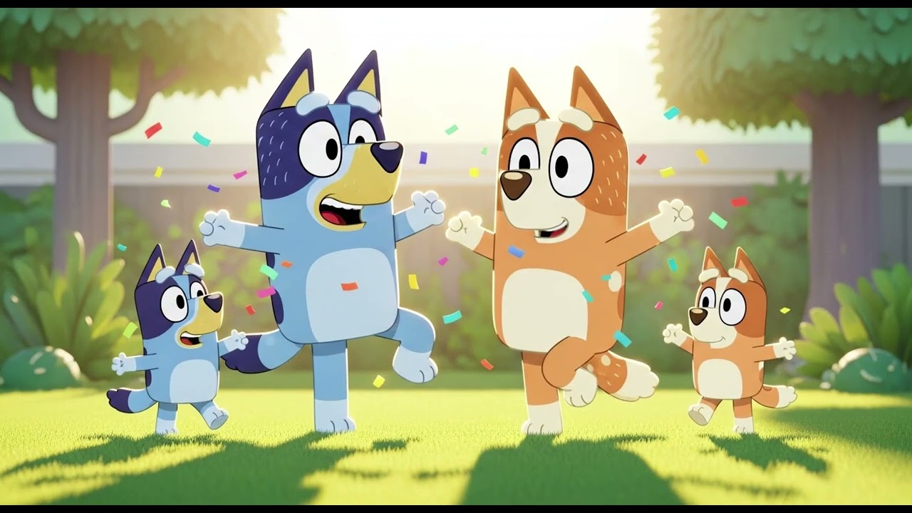 Bluey Kids Fun Song