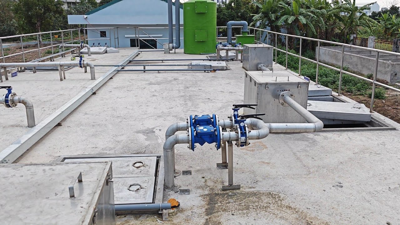 Hệ thống xử lý nước thải hiện đại bậc nhất tại trung tâm y tế Kim Thành 