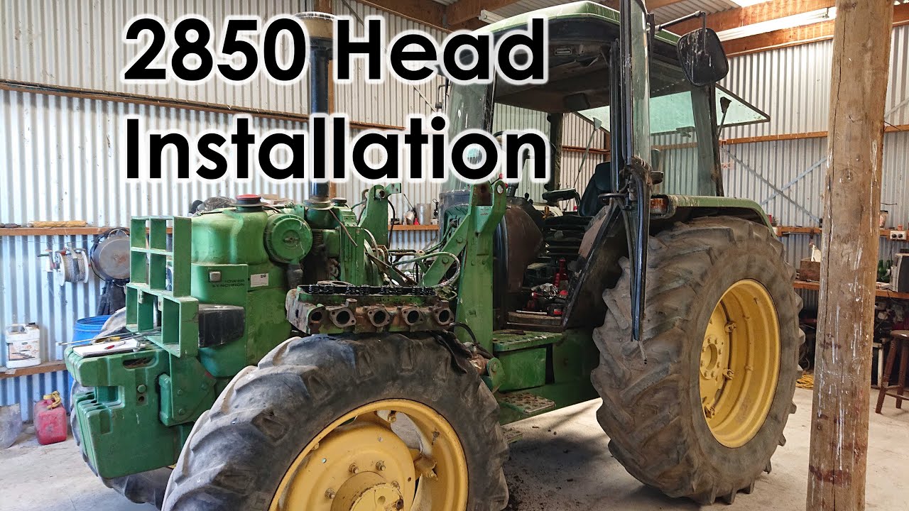 JD 2850 Head installation
