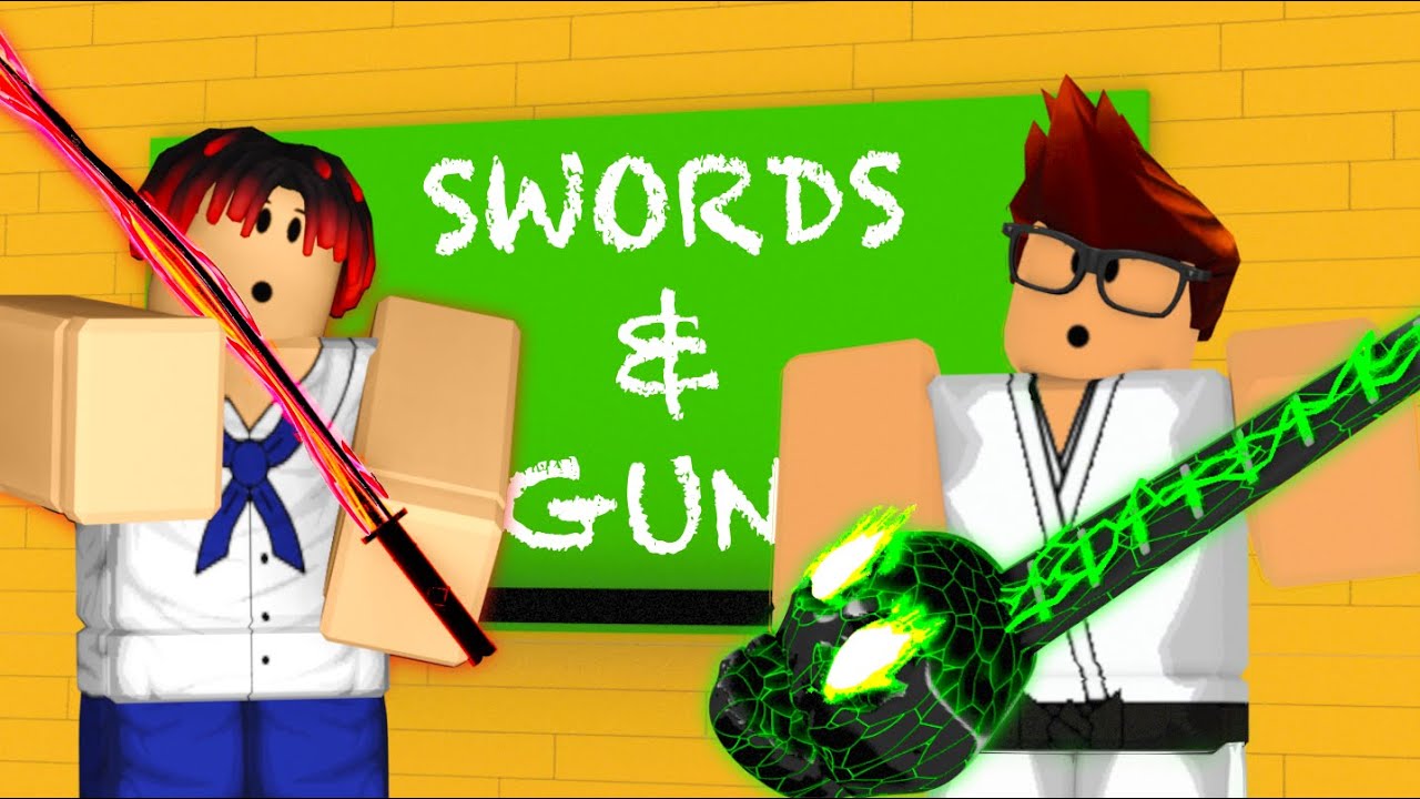 Blox Fruits School: МЕЧИ и ОРУЖИЕ