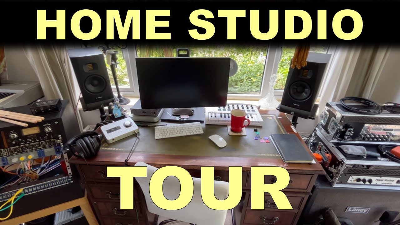A quick tour of my home recording studio for Black Metal
