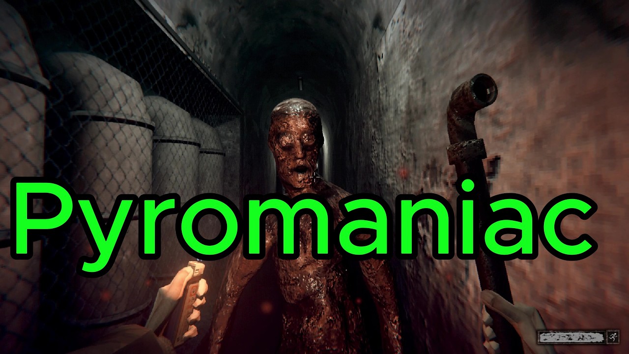 Pyromaniac No horror game Commentary 4K