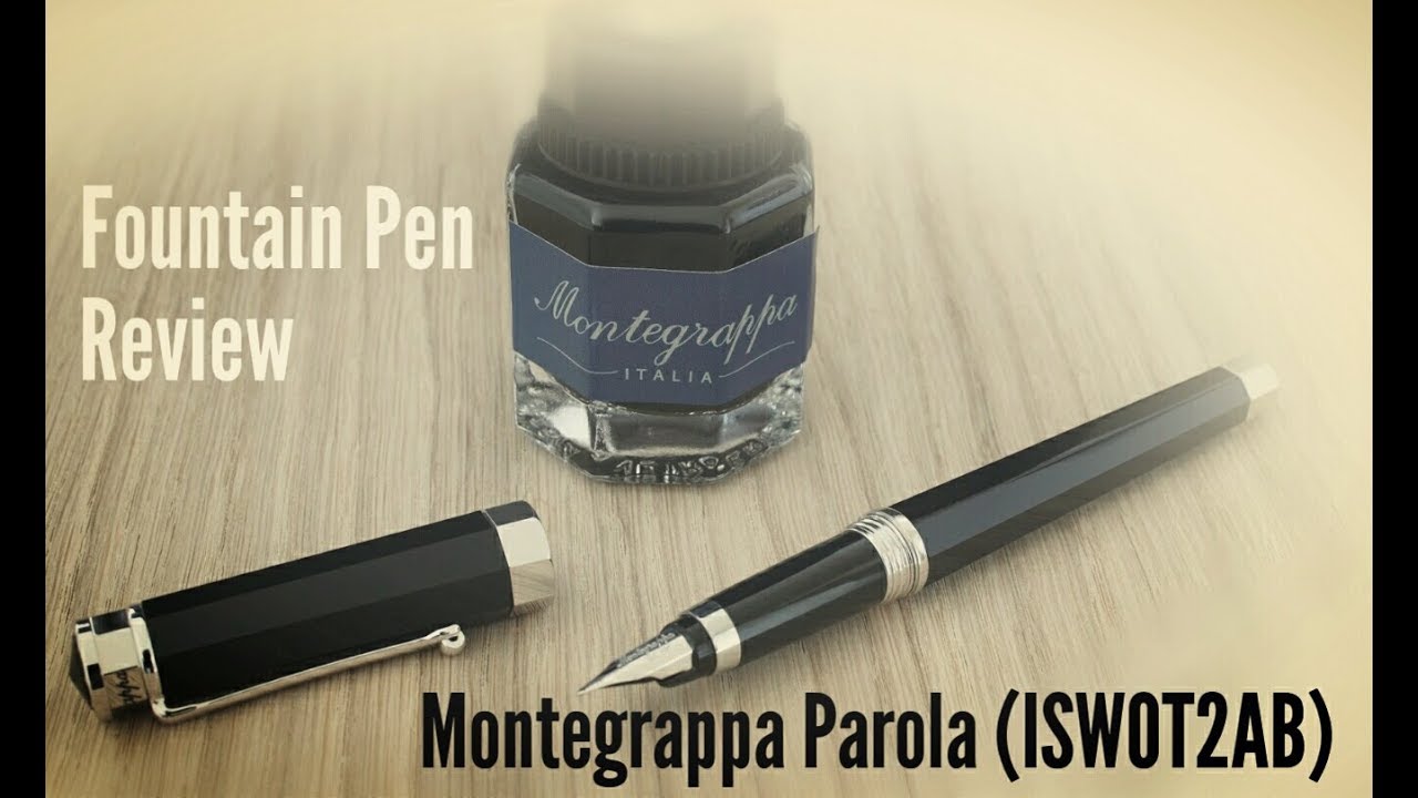 Обзор перьевой ручки Montegrappa Parola (ISWOT2AB)