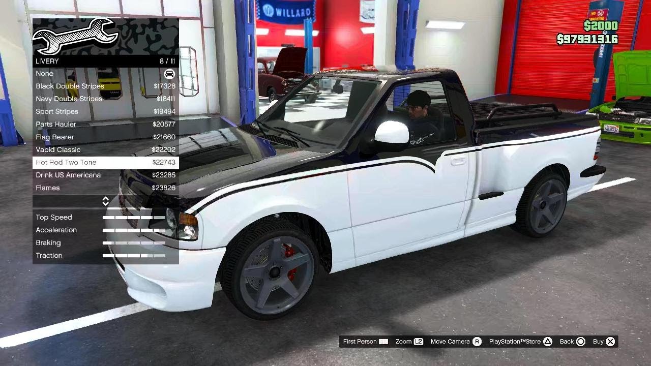 GTA V Online: Customizing (Vapid Firebolt ASP)