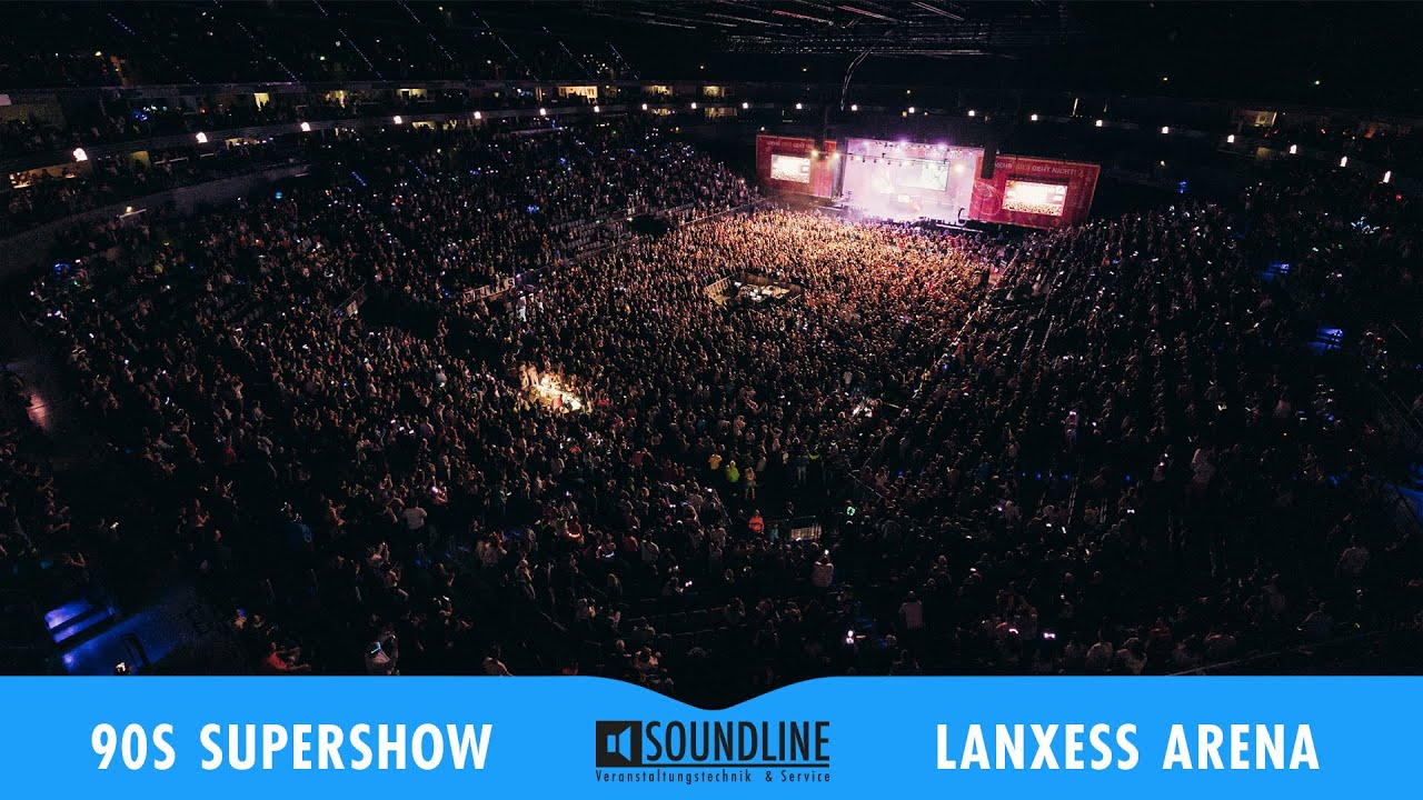90s Supershow Köln - Lanxess Arena in Köln | Soundline Behind the Scenes