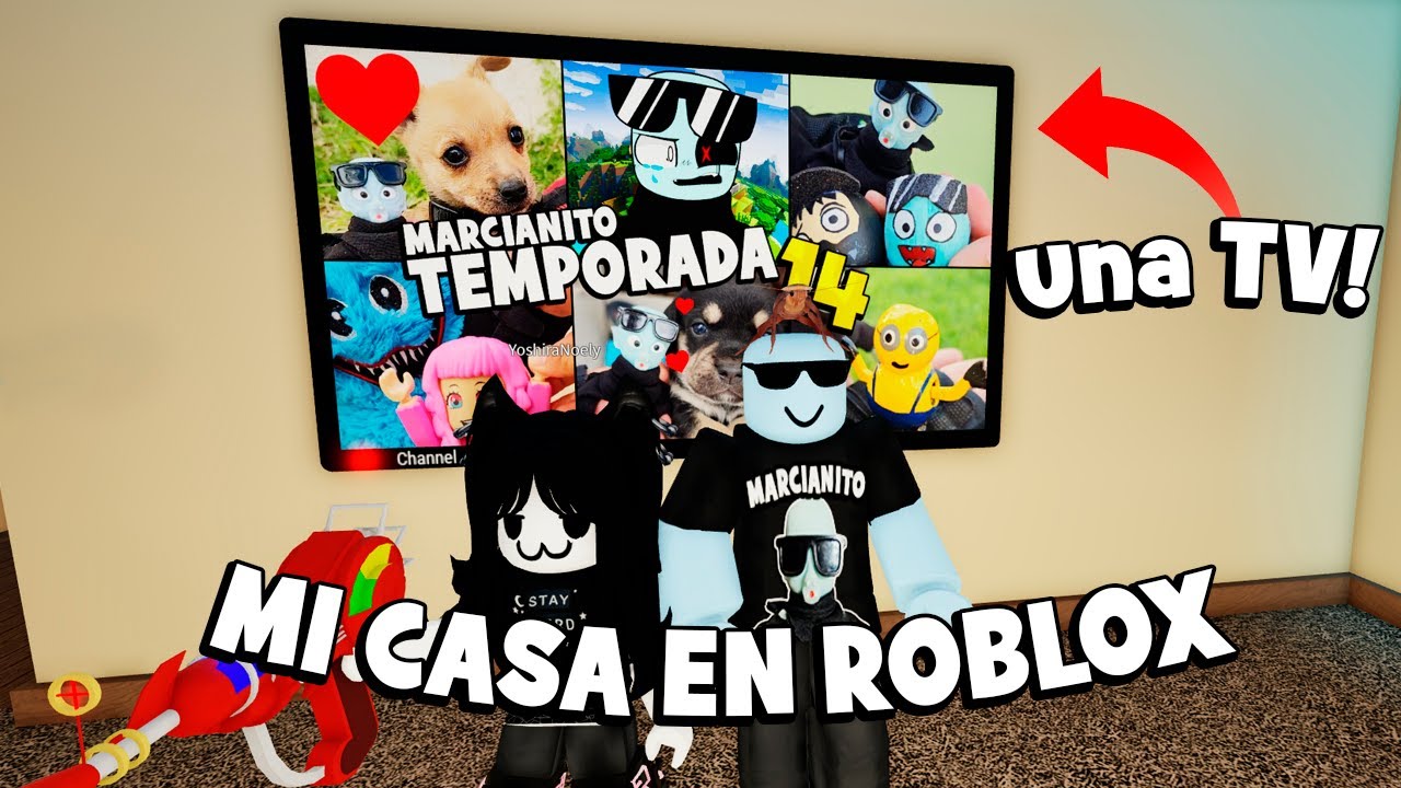 😎 TOUR por la CASA de MARCIANITO en ROBLOX 😃 #roblox #seguidores #humor #love #marcianito #tv