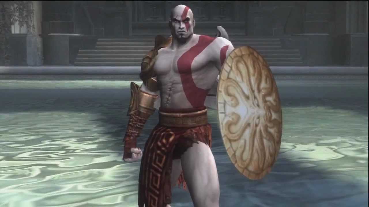 God of War II -  vs Perseus - Titan Mode - Hammer only (alternate version)