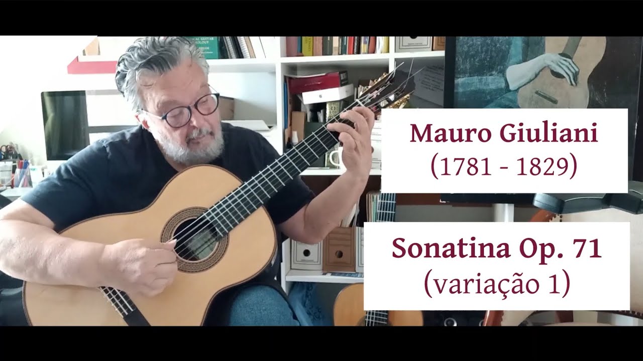 Giuliani Op.71 No.1 (Variação 1) Introdução ao Estilo Clássico