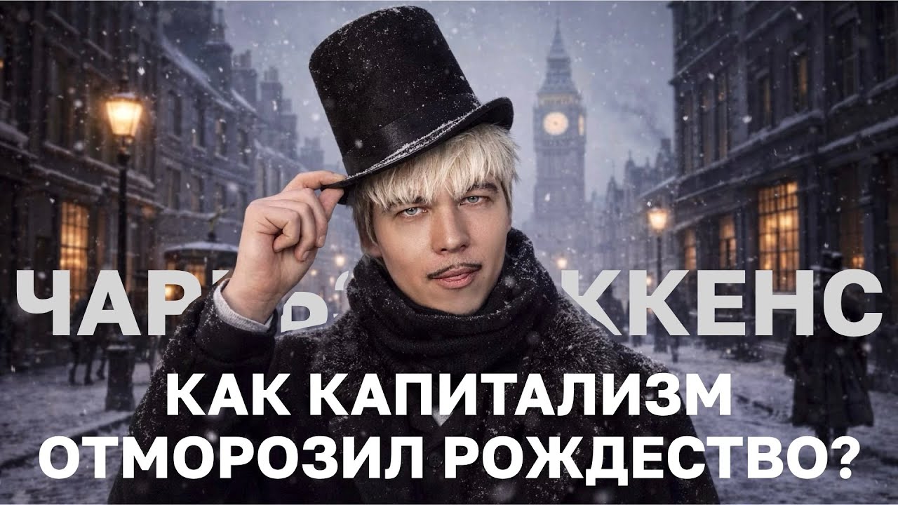 ДИККЕНС: КАК КАПИТАЛИЗМ ОТМОРОЗИЛ РОЖДЕСТВО? || АНДРЕЙ ФИЛАТОВ