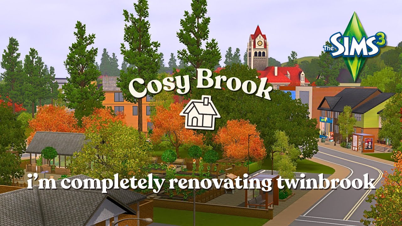 A FIRST LOOK AT COSY BROOK! My Sims 3 Save File