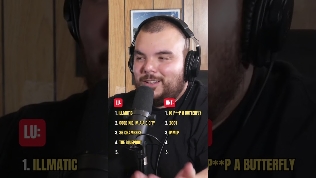 DRAFTING THE BEST RAP ALBUMS 💿 #Illmatic #TPAB #KendrickLamar #Outkast #Eminem #NFRPodcast #Draft