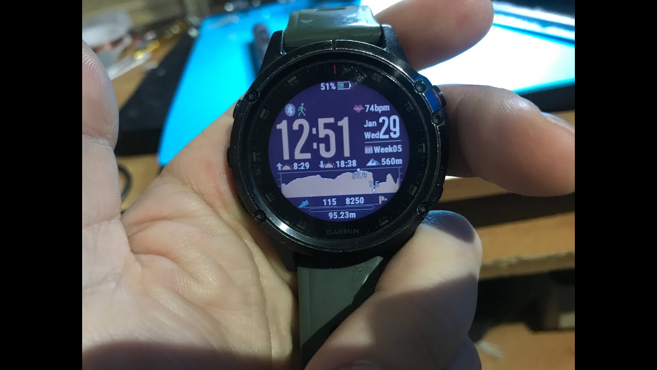 ✅ Reloj GPS Garmin Fenix 5 plus no carga o No enciende  No creeras lo facil que fue de Reparar