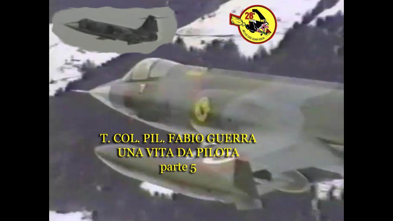 COLLISIONE EVITATA TRA F 104 E TORNADO - T. COL. PIL. FABIO GUERRA - parte 5