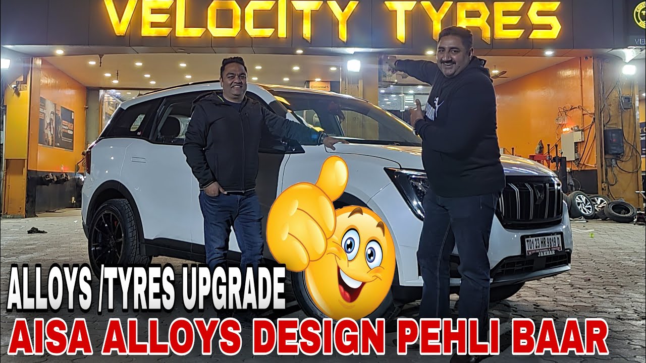 Only Mahindra XUV 700 With BRABUS Alloys Wheels I Tyres / Alloys Upgrade |