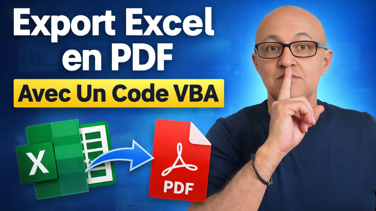Comment exporter Excel en PDF avec VBA en 1 clic ! ⚡