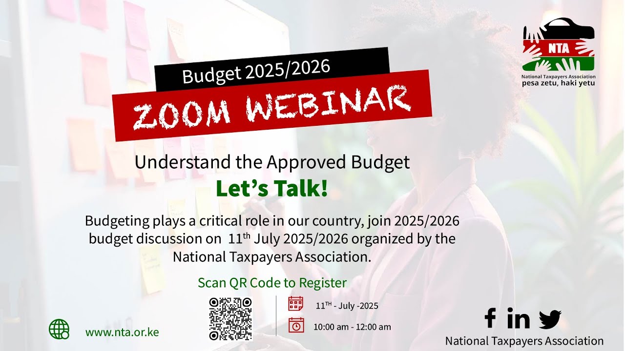 Kenya's 2025/2026 Budget Explained | NTA Analysis #PublicFinance #KenyaBudget
