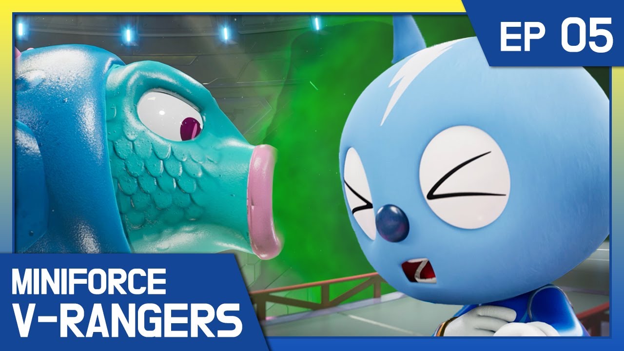 ❇️Miniforce V-Rangers❇️ Ep.05 Dark Energy Monsters Are Born!