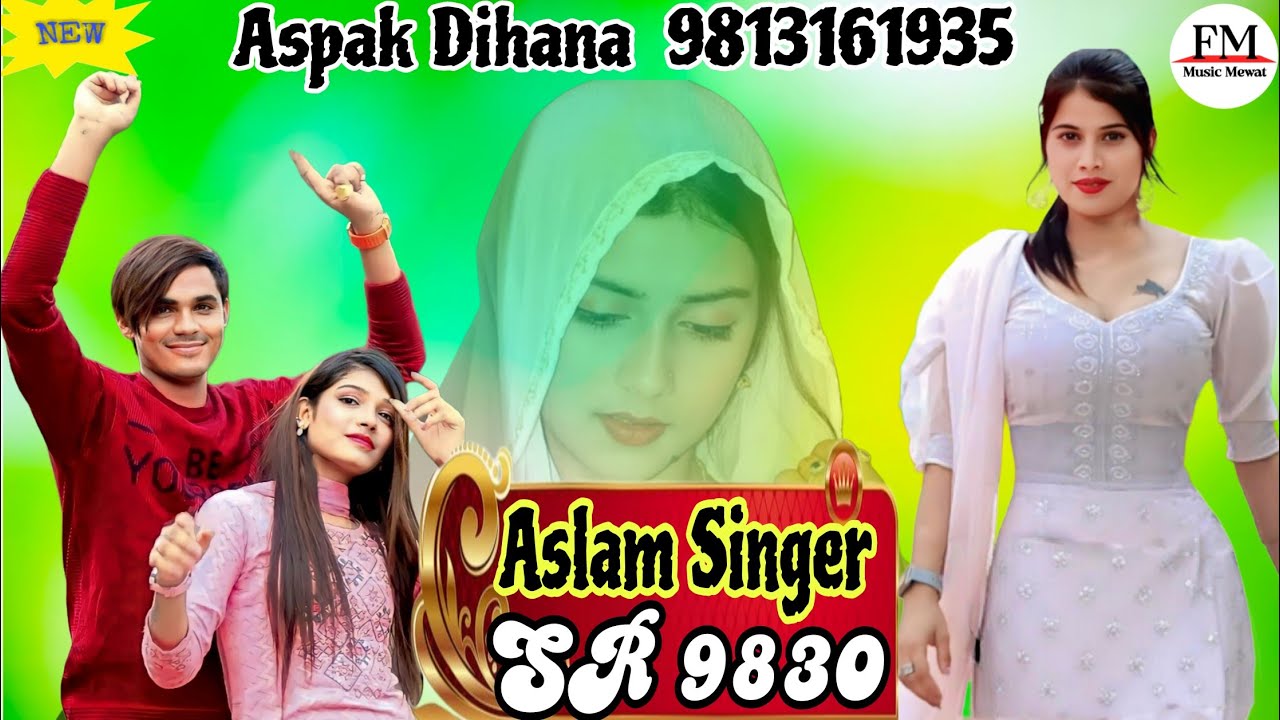 SR 9825 ASLAM SINGER NEW ( डिफेंडर लेके तू आज जान ) 4K OFFICIAL VIDEO SONG ASLAM SINGER ZAMIDAR 