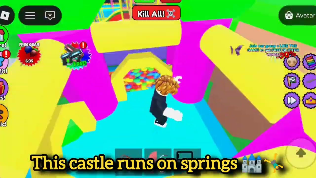 Bouncy Castle RP in Roblox! 🏰😂 Chaos & Funny Moments