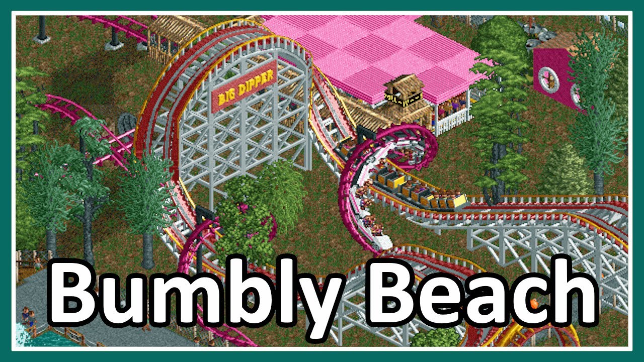 Bumbly Beach | Replaying the original scenarios | Rollercoaster Tycoon Classic
