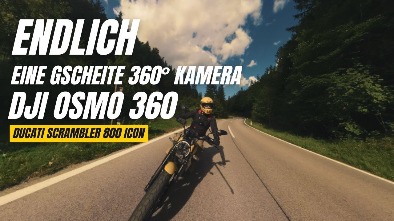 DJI Osmo 360 - Endlich eine gscheite 360-Grad-Kamera