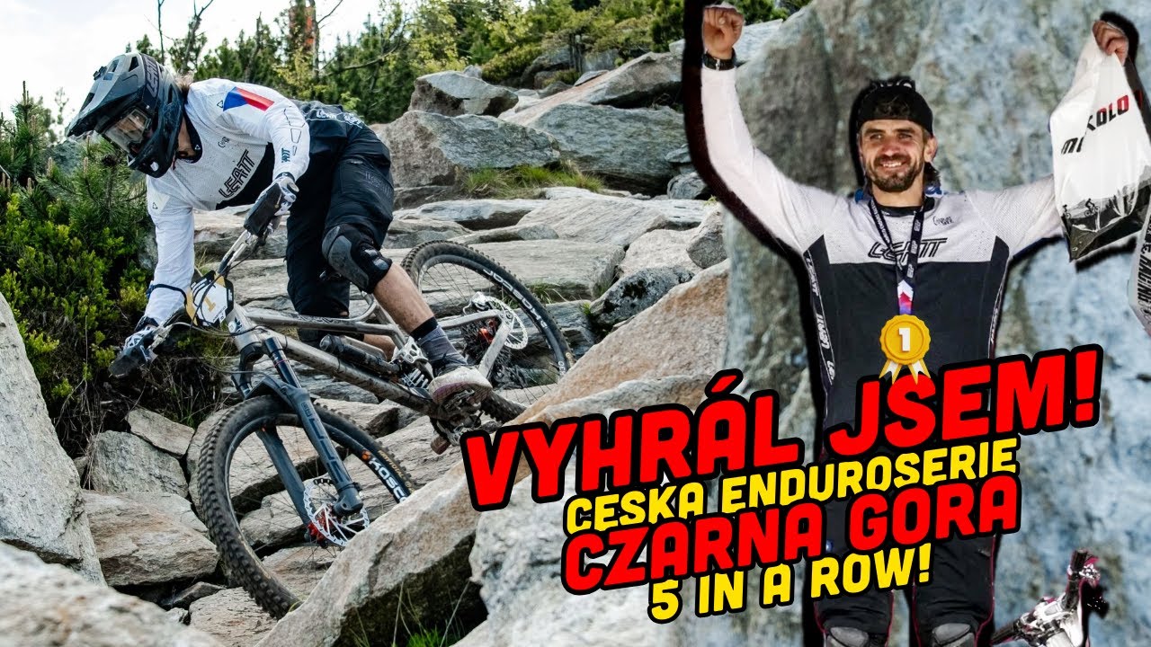 VYHRÁL JSEM UŽ 5X V ŘADĚ!? | Česká Enduroserie Czarna Gora 2025 - 1ST | 4K