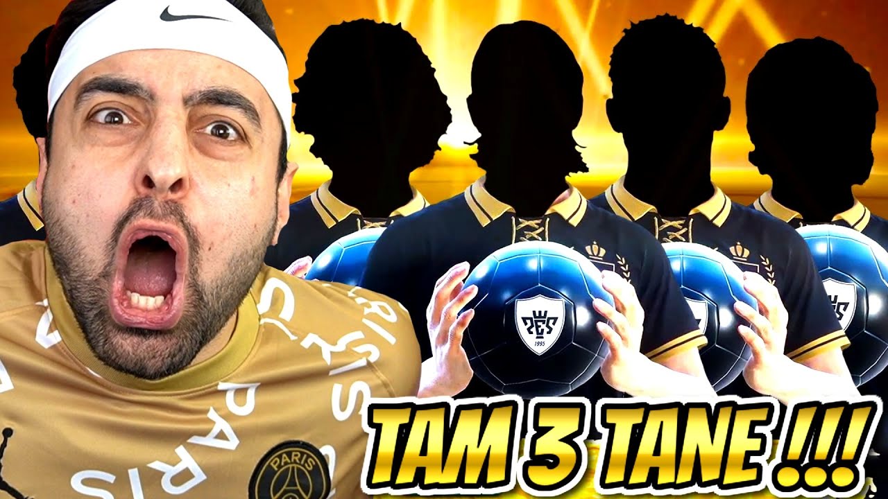 İLK DEFA TAM 3 TANE KIRMIZI EFSANE ÇIKTIIII 😱 PES 2021 TOP AÇILIMI !