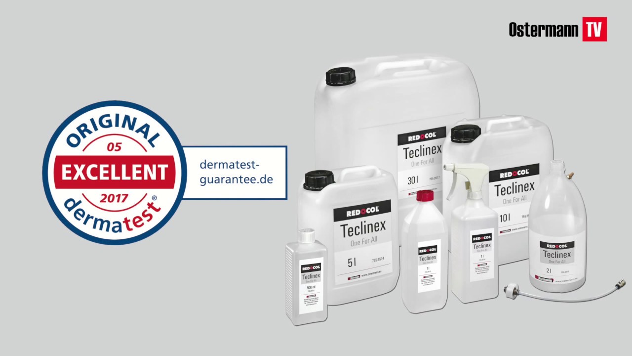 Één reiniger voor alle toepassingen: REDOCOL Teclinex One For All