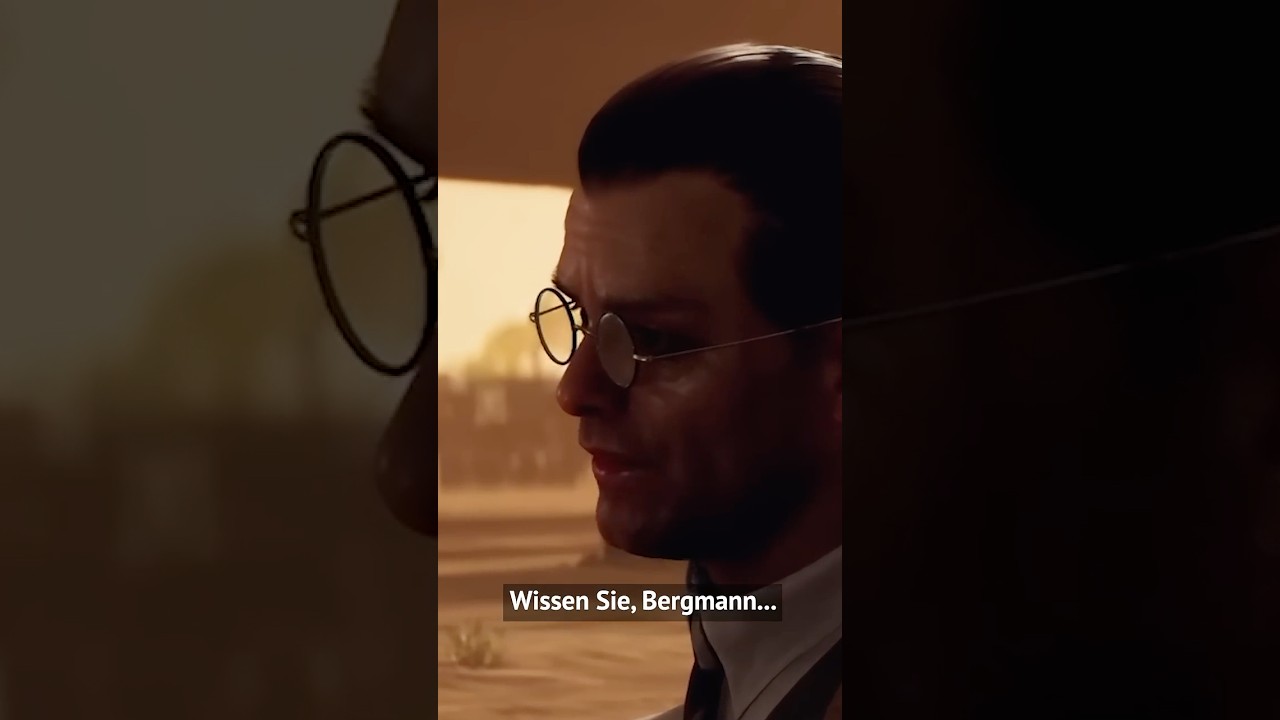 Mr. Bergmann is recognized by the video game 😱