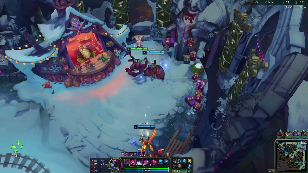 Chogath 9/6/3 Electrocute full ap 1shot