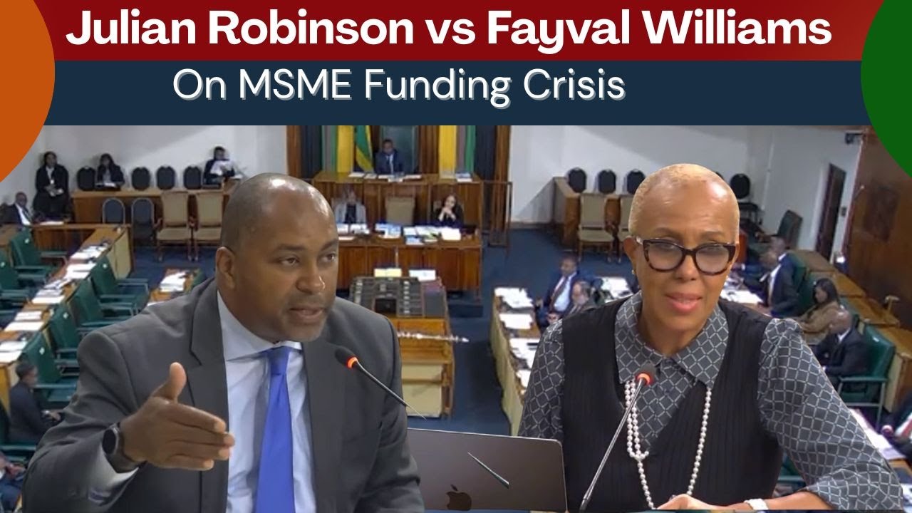 Parliament Under Fire: Julian Robinson Corners Fayval Williams in Gordon House