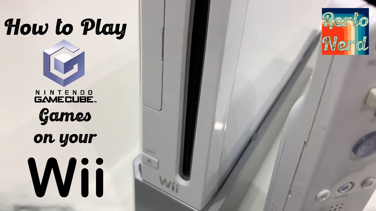 How to play GameCube Games on your Wii