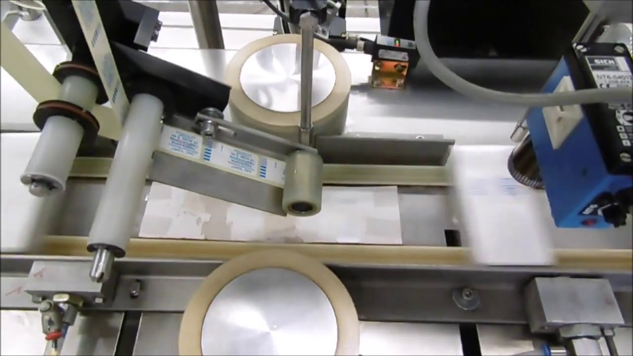 Corima (Marchesini Group) F02/S Self-Adhesive Top Labeller for cartons for sale