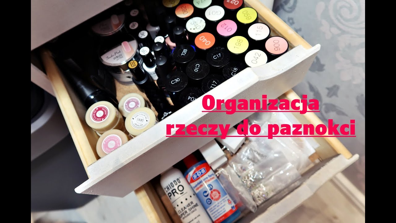 ►ORGANIZACJA PAZNOKCIOWA • Wszystko z Aliexpress? • Jak To Przechowuję?◄