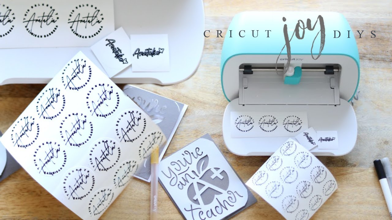 УЧЕБНОЕ ПОСОБИЕ CRICUT JOY: ЭТИКЕТКИ И МАРКИРОВКА КАРТОЧЕК СВОИМИ РУКАМИ