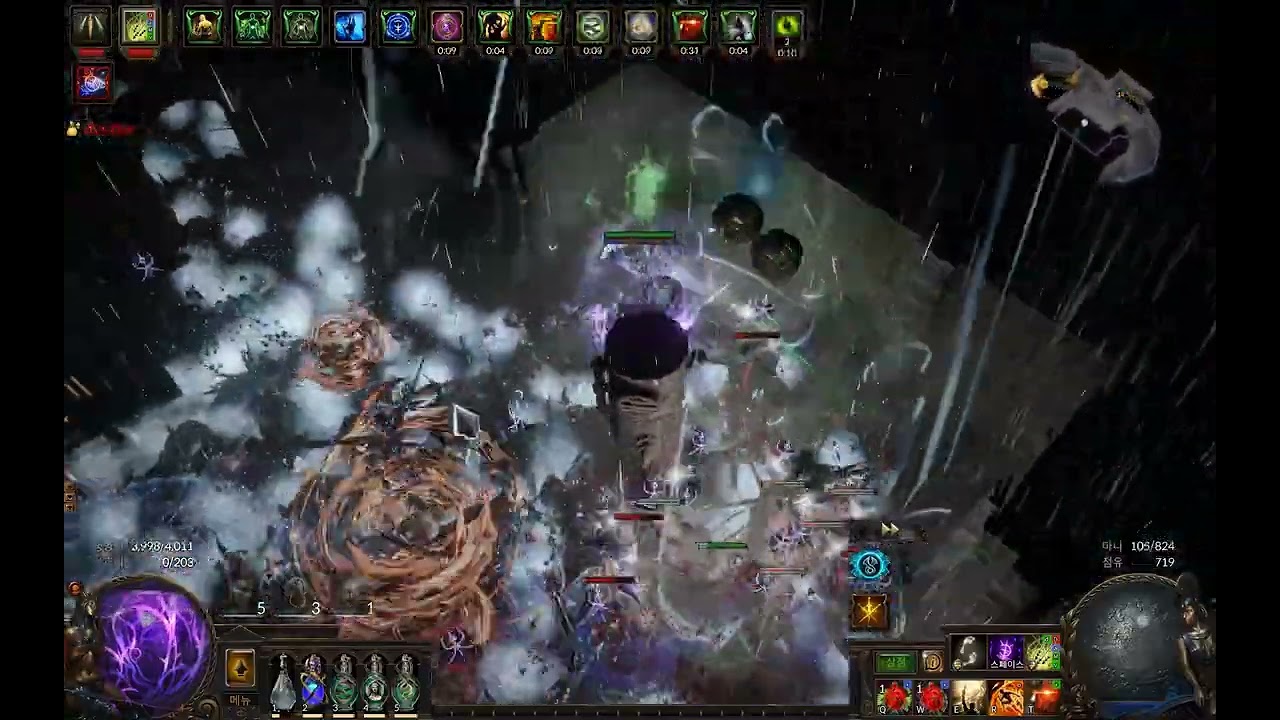 [3.26] POE Pathfinder Toxic Rain 16T 8mod Toxic Sewer Map