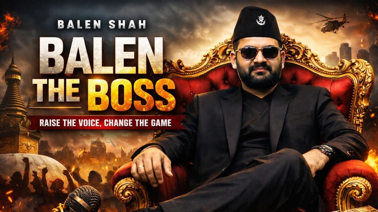 BALEN THE BOSS – Official Rap Song | Youth Revolution Anthem 🇳🇵