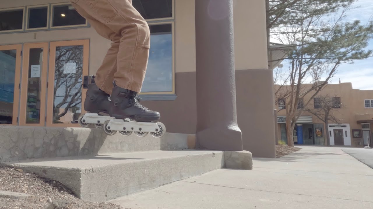 BROWN Flow Skate at Santa Fe Railyard - Powerslide Next x Kizer Flux